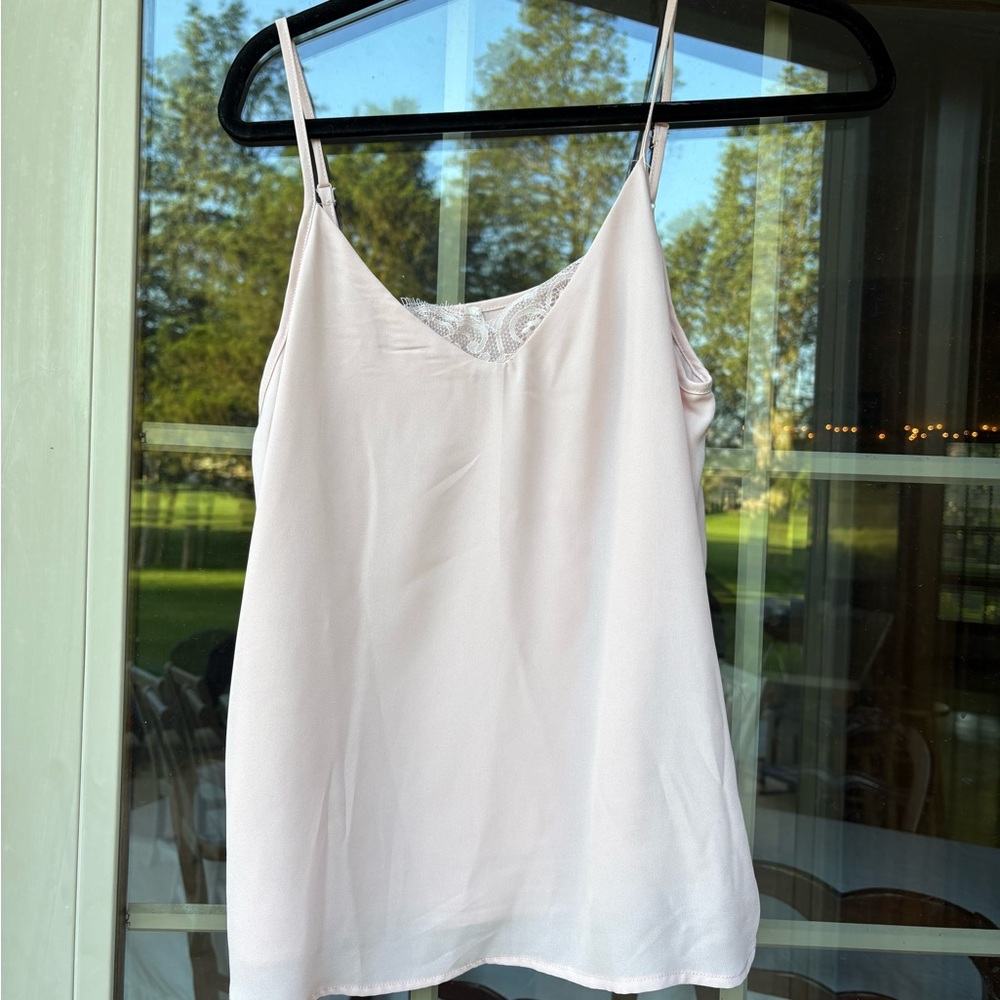 Elegant Light Pink Cami Top